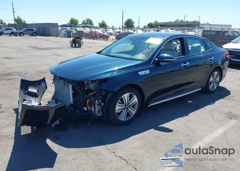 2018 Kia Optima Plug-In Hybrid Ex from USA, damaged, VIN KNAGV4LD7J5025193